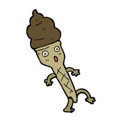 cartoon ice cream