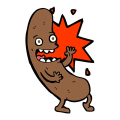 cartoon sausage