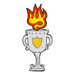 cartoon trophy