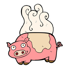 cartoon pig