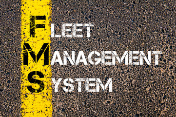 Business Acronym FMS as Fleet Management System