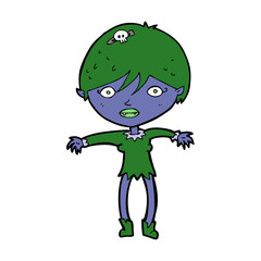 cartoon vampire girl