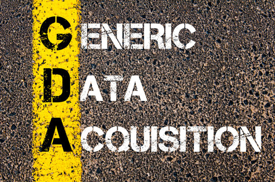 Business Acronym GDA as Generic Data Acquisition