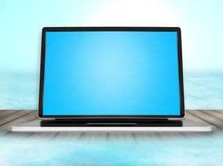 Computer Screen Illustration