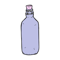 cartoon traditional bottle