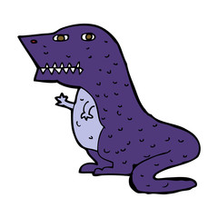 cartoon dinosaur