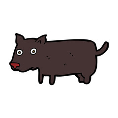cartoon little dog