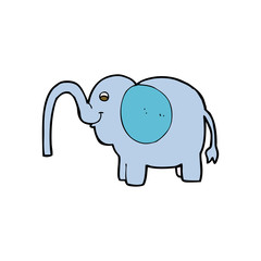 cartoon elephant squirting water