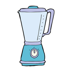 cartoon kitchen blender
