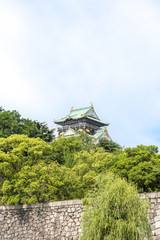 Naklejka premium 大阪城 日本