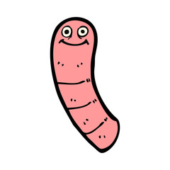 cartoon worm