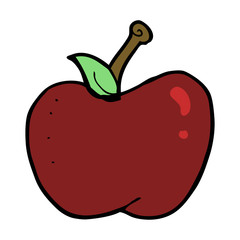cartoon apple