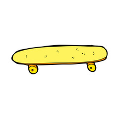 cartoon skateboard