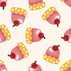 decorating cake , cartoon sticker icon