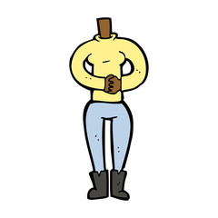 cartoon female body (add photos or mix and match cartoons)