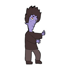 cartoon vampire