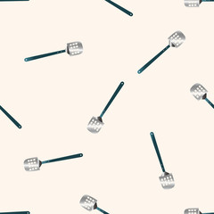 barbecue equipment clip and fork , cartoon sticker icon