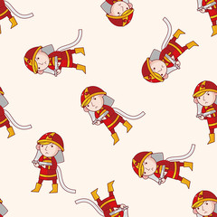 fireman , cartoon sticker icon