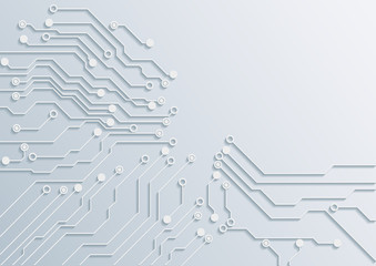 circuit board abstract backgrounds.vector illustration.