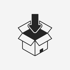 logistics freight icon