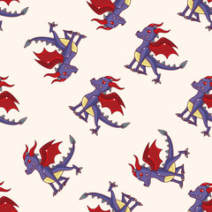 dragon , cartoon sticker icon