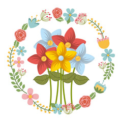 flowers card