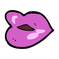 cartoon lips
