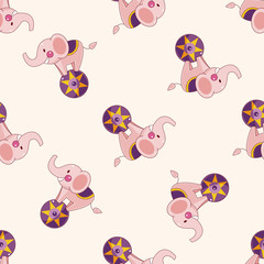 circus animal , cartoon sticker icon