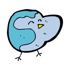 cartoon bird