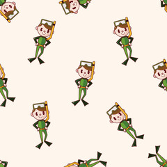 diver , cartoon sticker icon