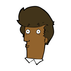 cartoon surprised expression