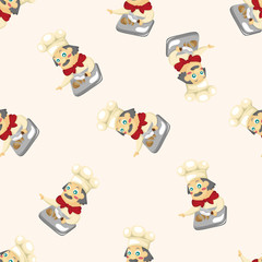 chef , cartoon sticker icon