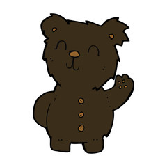 cartoon black bear