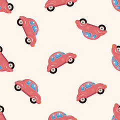 vervoer auto, cartoon sticker icoon