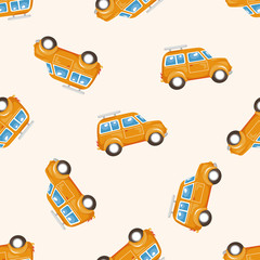 transportation car , cartoon sticker icon