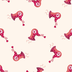 hair products theme hair dryer , cartoon sticker icon