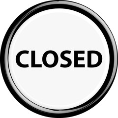 Button closed