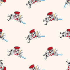 knight , cartoon sticker icon