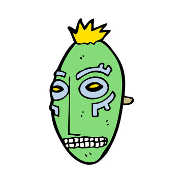 recommend clip art: cartoon tribal mask
