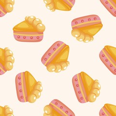 decorating cake , cartoon sticker icon