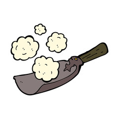 cartoon coal shovel
