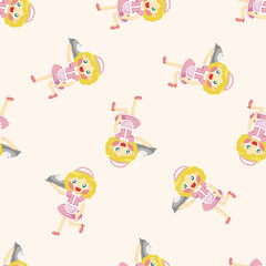 flight attendants ,seamless pattern