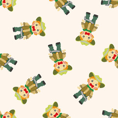 cowboy ,seamless pattern