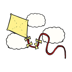 cartoon kite
