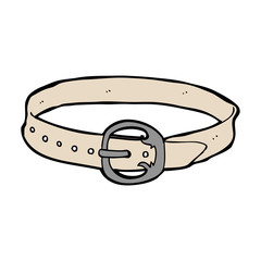 cartoon old belt