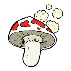 cartoon toadstool