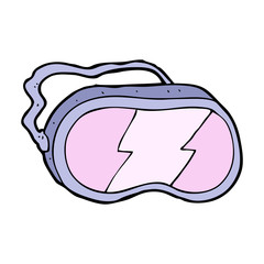 cartoon ski goggles