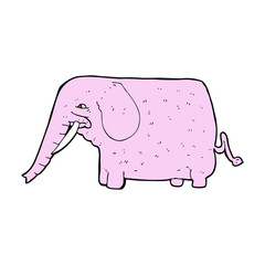 cartoon funny elephant