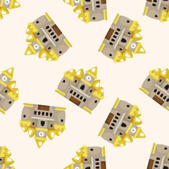 castle ,seamless pattern