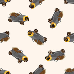 transportation car ,seamless pattern